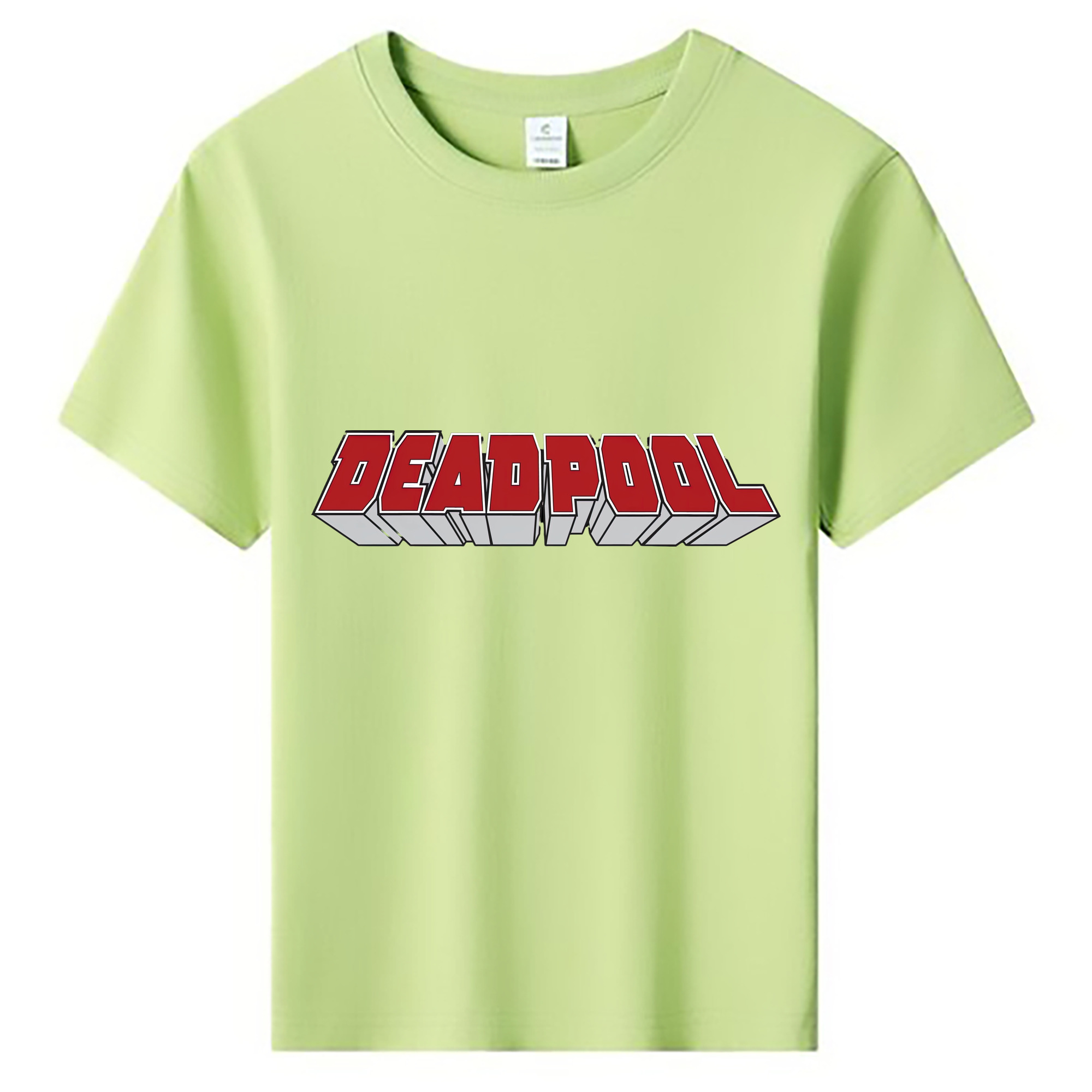 （画像用） Deadpool デッドプール 綿100％キッズTシャツ（フロントプリント）